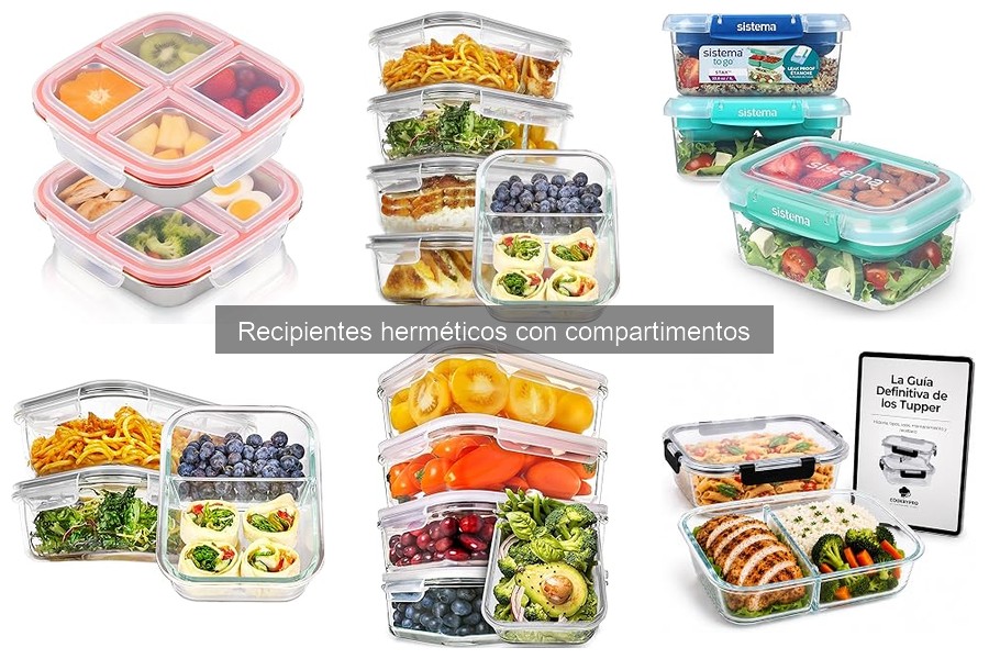 ** Impacto ambiental de recipientes herméticos con compartimentos
