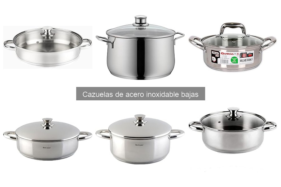 Mantén tus cazuelas de acero inoxidable bajas en perfectas condiciones