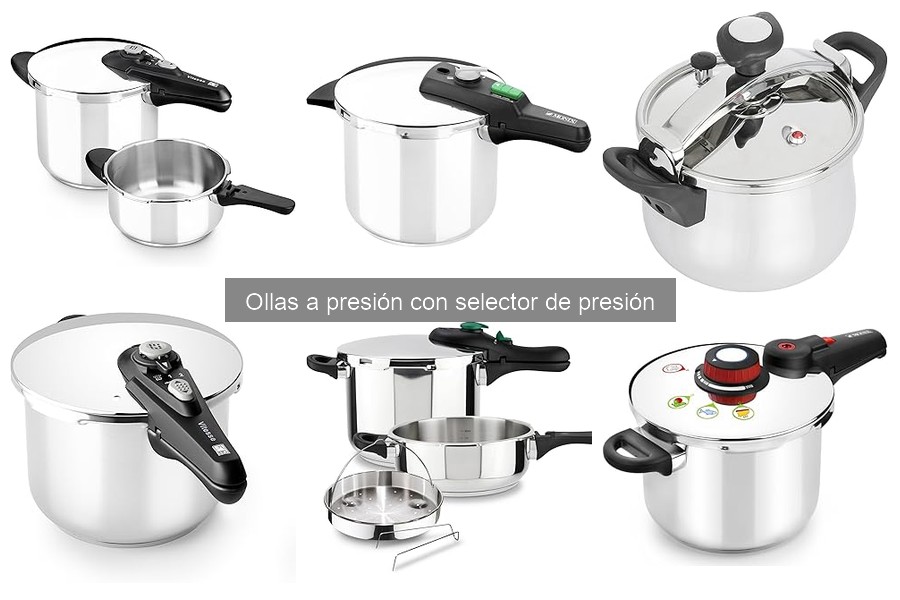 Mantenimiento de Ollas a Presión con Selector de Presión