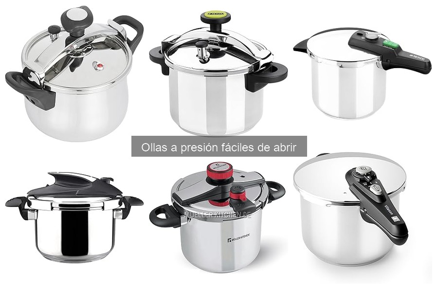Mantenimiento de ollas a presión fáciles de abrir
