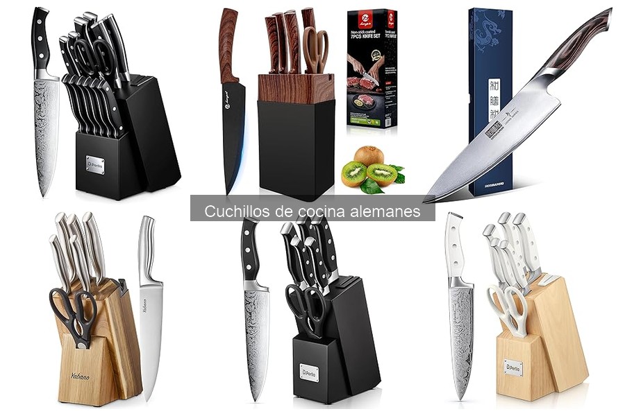Mantenimiento y Cuidado de Cuchillos de Cocina Alemanes