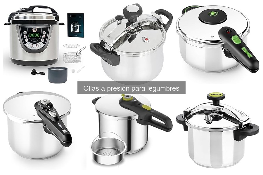 Mantenimiento y limpieza de ollas a presión para legumbres
