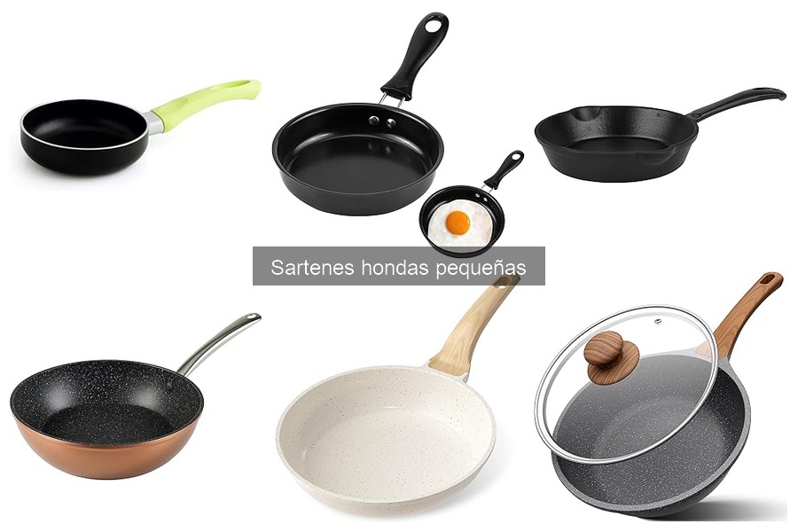 Mejor material para sartenes hondas pequeñas: guía práctica