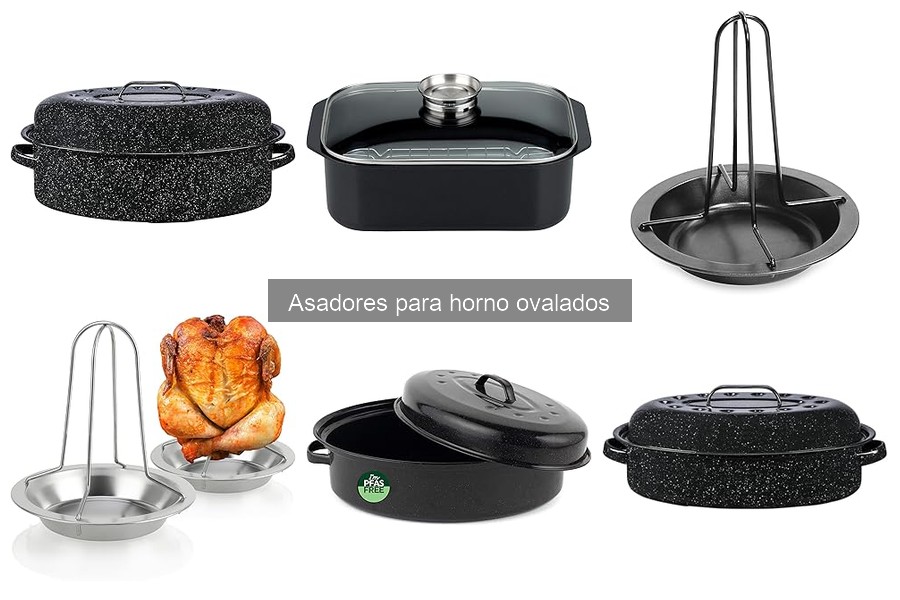 Mejores asadores ovalados para asados familiares 2023