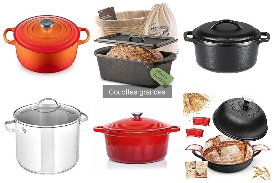 Mejores cocottes grandes para guisos: comparativa 2023