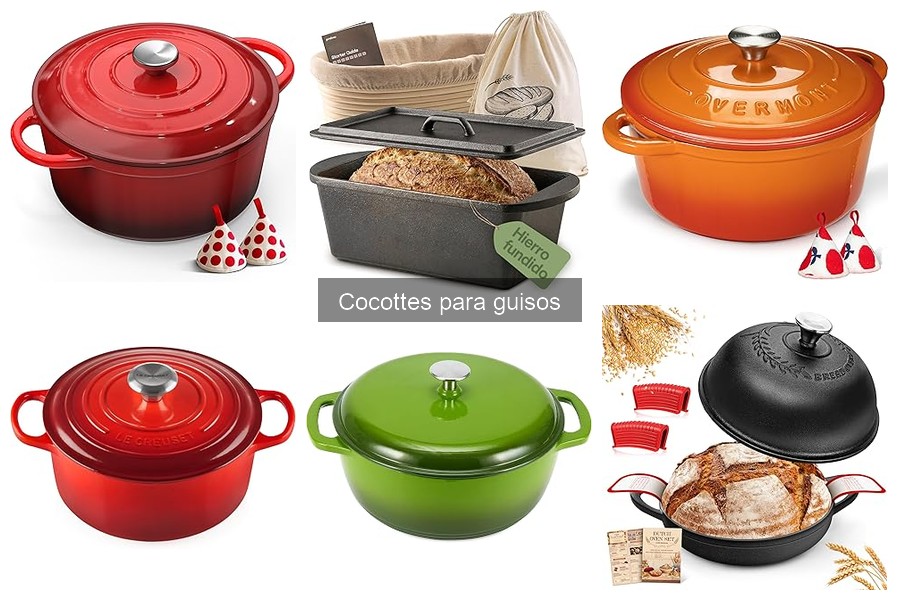Mejores cocottes para guisos: comparativa y recomendaciones