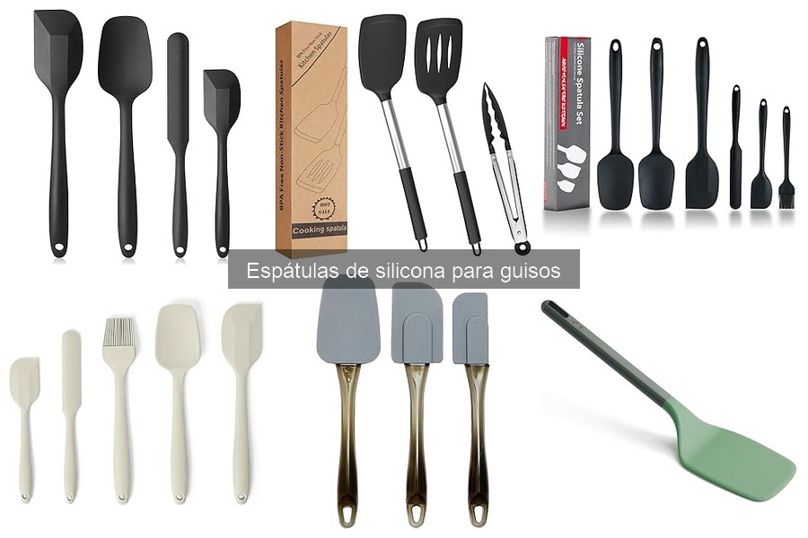 Mejores espátulas de silicona para guisos y asados