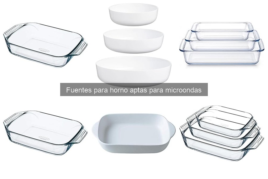 Mejores fuentes para horno aptas para microondas 2023