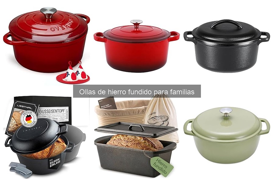 Mejores lugares para comprar ollas de hierro fundido a buen precio