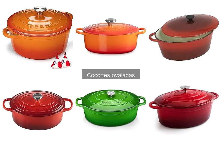 Mejores marcas de cocottes ovaladas: Comparativa y opiniones