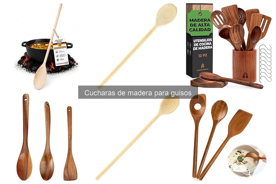 Mejores marcas de cucharas de madera para guisos