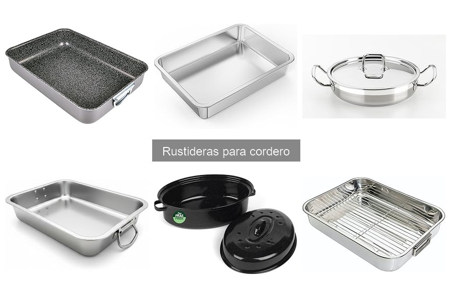 Mejores marcas de rustideras para cordero: comparativa 2023