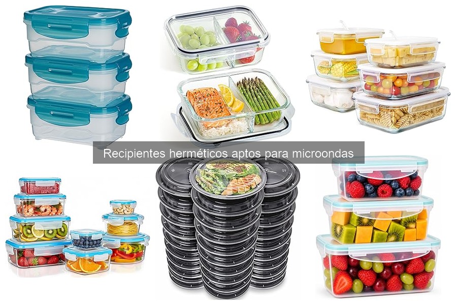 Mejores ofertas de recipientes herméticos para microondas