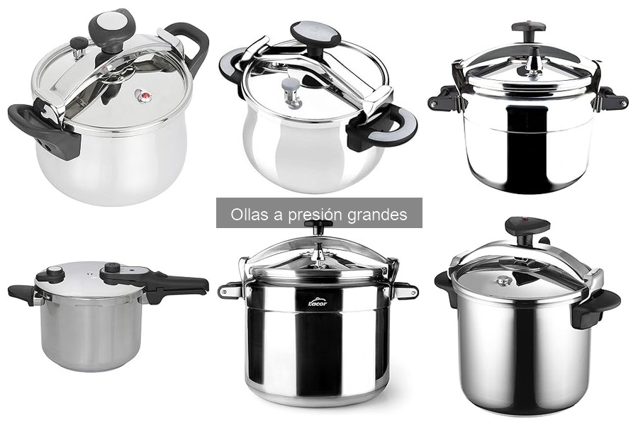 Mejores ollas a presión grandes para familias numerosas