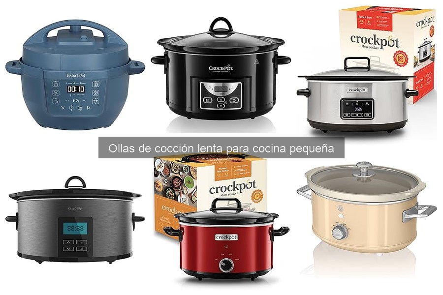 Mejores ollas de cocción lenta para cocina pequeña en 2023