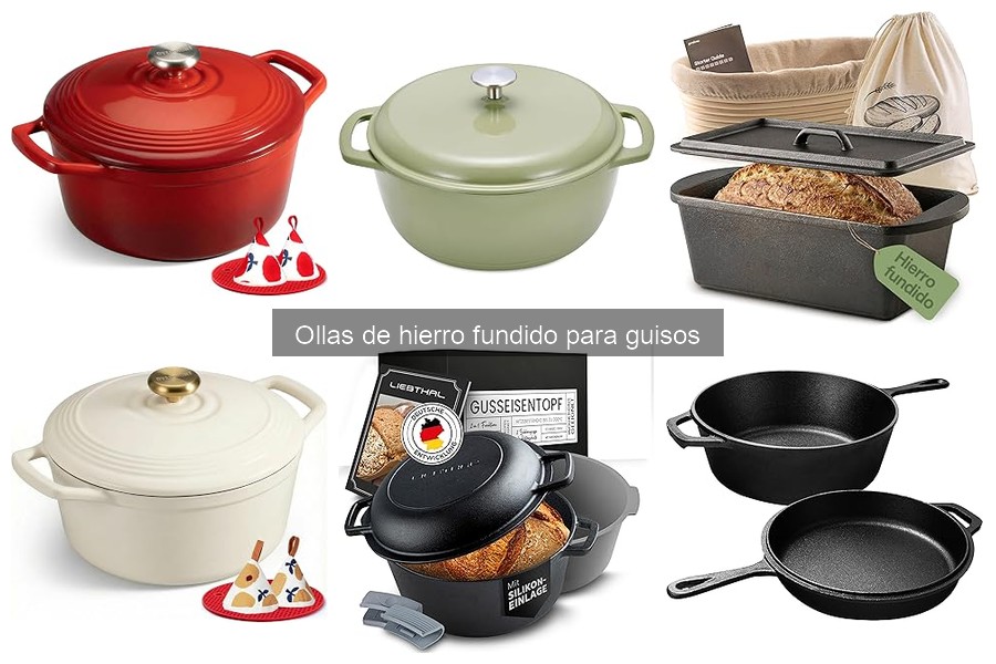 Mejores recetas para ollas de hierro fundido
