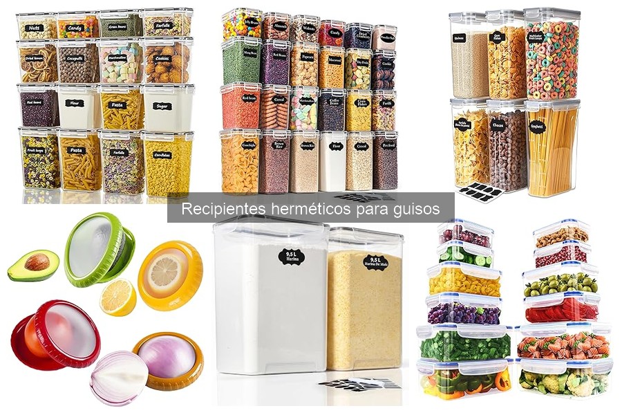 Mejores recipientes herméticos para guisos en Amazon
