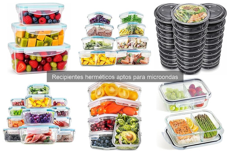 Mejores recipientes herméticos para microondas en 2023
