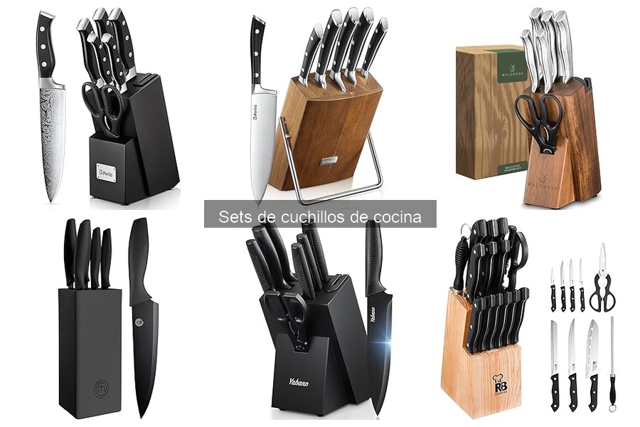 ** Mejores sets de cuchillos de cocina para chefs principiantes