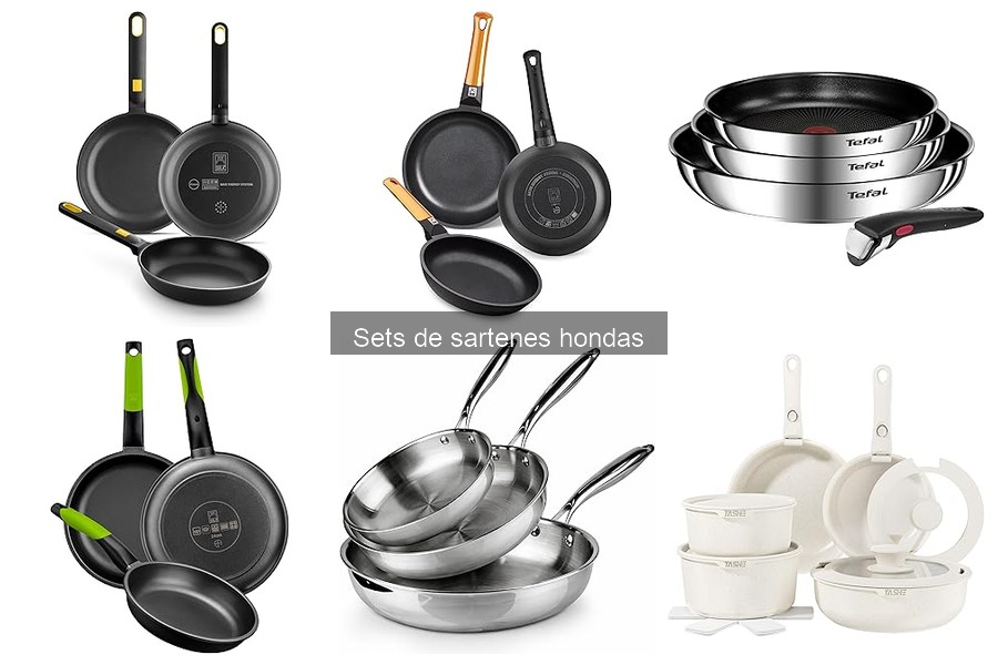 Mejores sets de sartenes hondas para principiantes