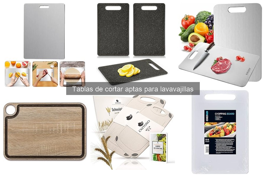 Mejores tablas de cortar aptas para lavavajillas 2023