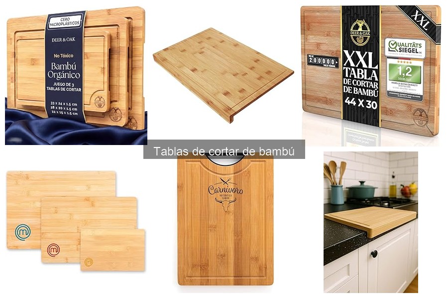 Mejores Tablas de Cortar de Bambú para Chefs Profesionales