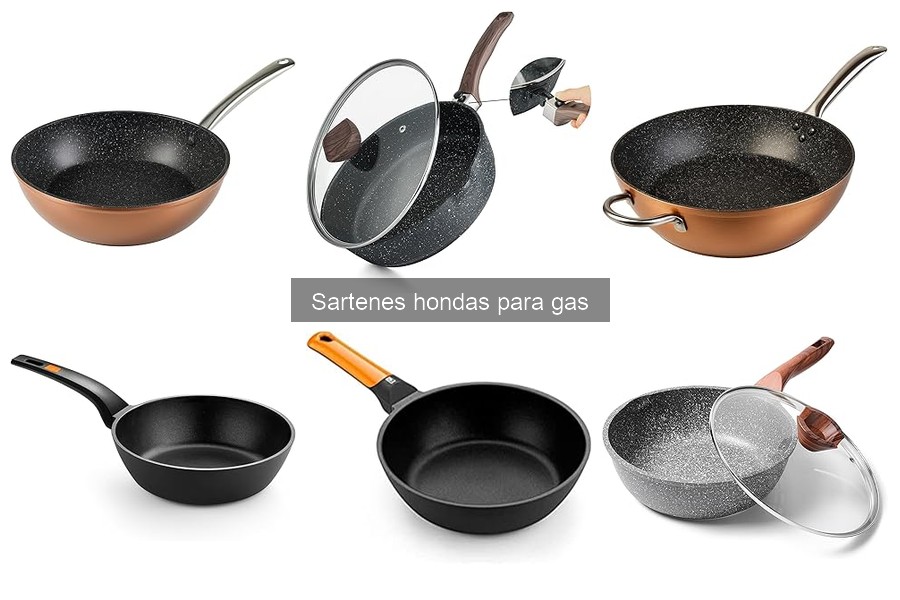 Mejores tiendas para comprar sartenes hondas para gas