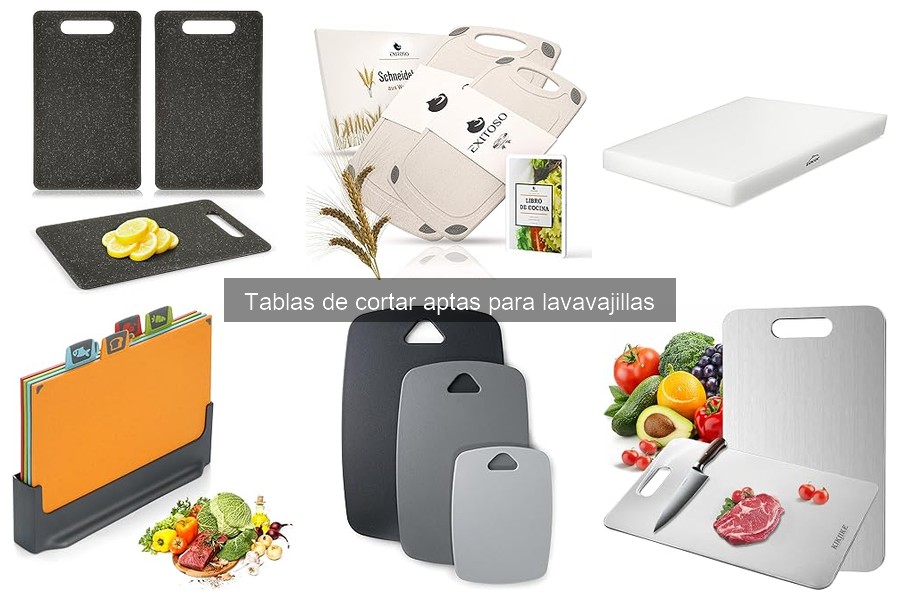 Mejores tiendas para comprar tablas de cortar aptas para lavavajillas