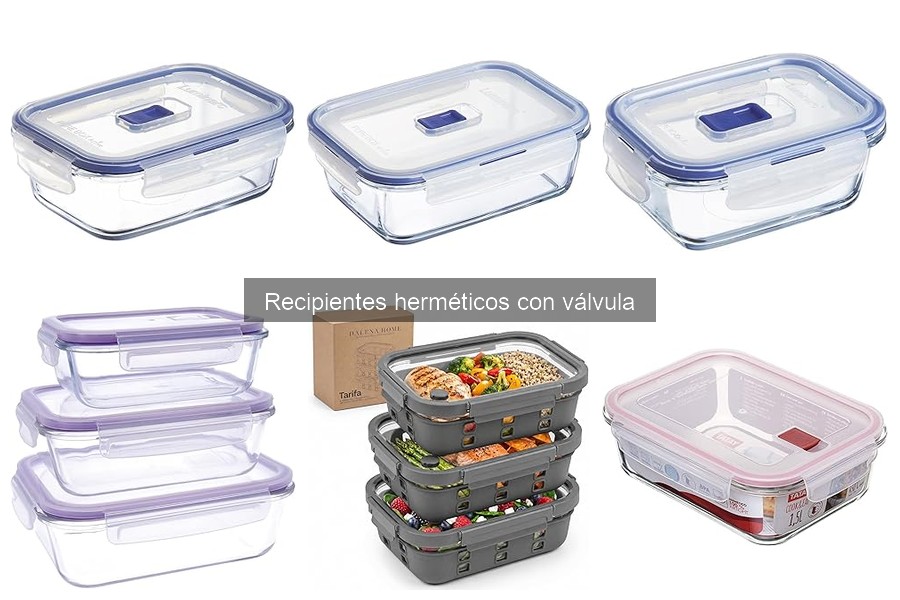 Ofertas y Descuentos en Recipientes Herméticos con Válvula