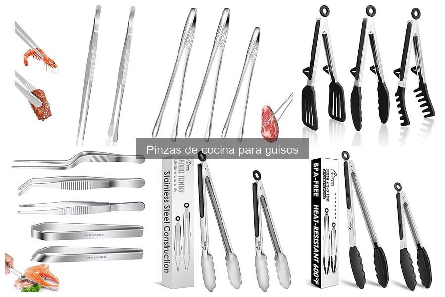 Ofertas y precios pinzas de cocina para guisos en Amazon