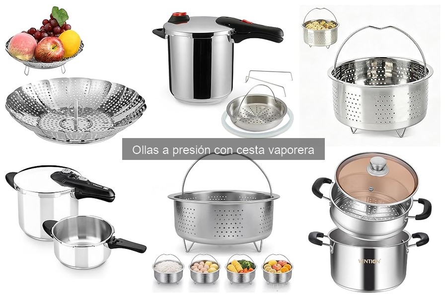 Olla a presión con cesta vaporera: ¿Qué es y cómo funciona?