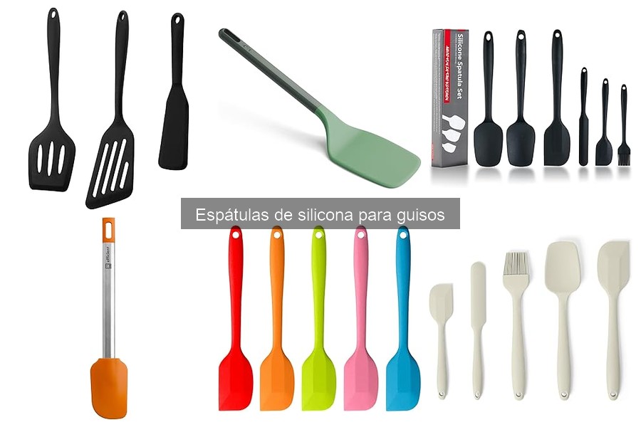 Opiniones sobre las mejores espátulas de silicona para guisos