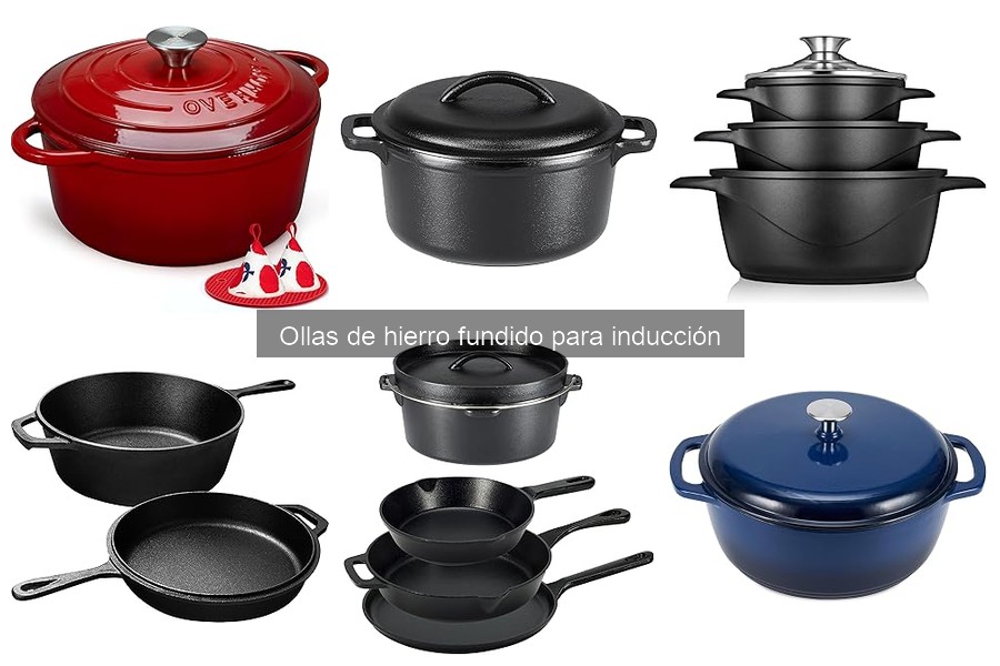 Opiniones sobre ollas de hierro fundido para inducción