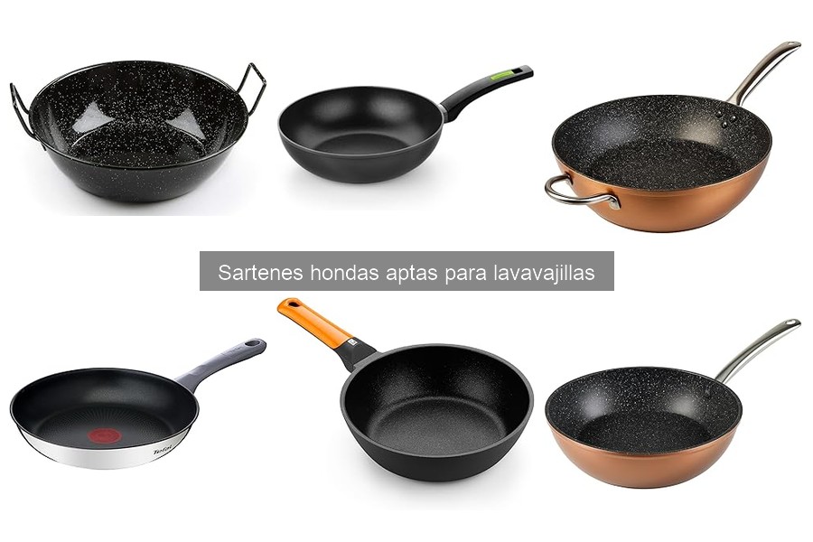 Opiniones sobre sartenes hondas aptas para lavavajillas