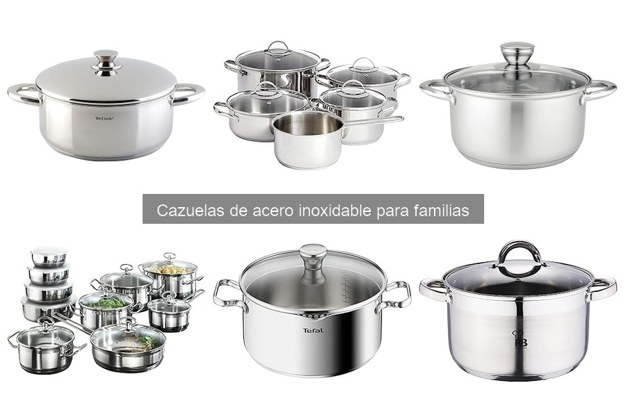 Opiniones y reseñas de cazuelas de acero inoxidable