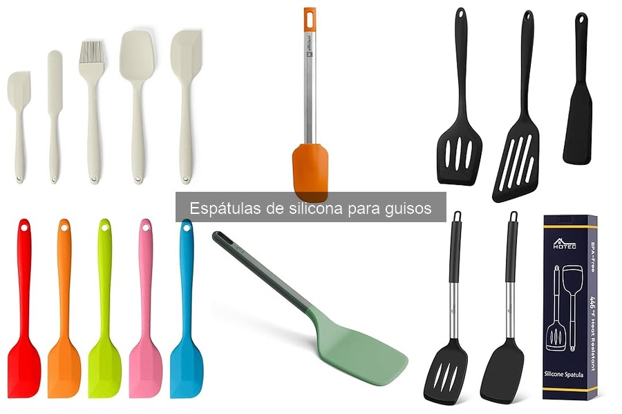 Precios de espátulas de silicona y dónde comprarlas
