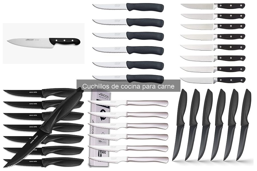 Precios y dónde comprar cuchillos de cocina para carne