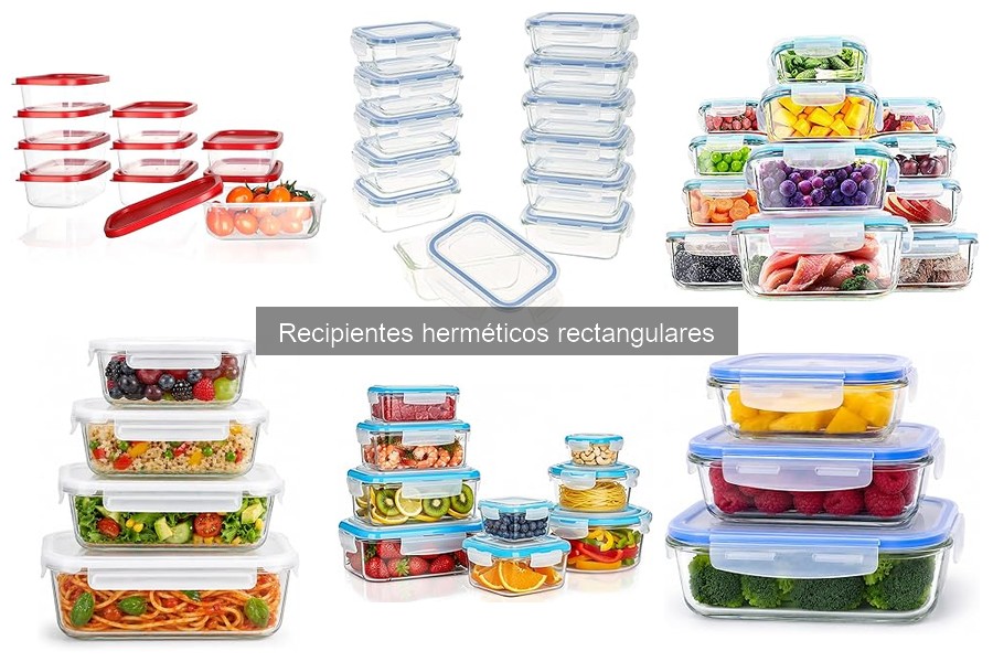 Preguntas Frecuentes sobre Recipientes Herméticos Rectangulares