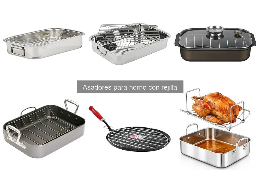 Problemas comunes al usar asadores para horno con rejilla