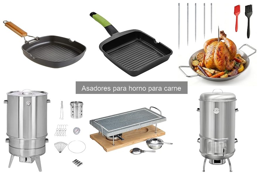 Problemas comunes al usar asadores para horno y soluciones