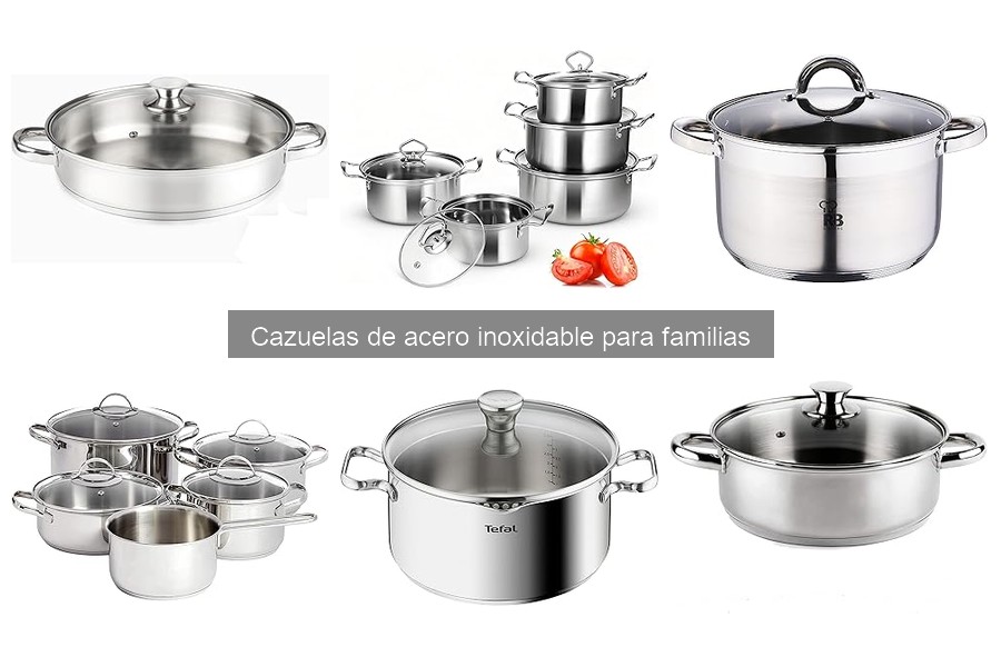Problemas comunes al usar cazuelas de acero inoxidable
