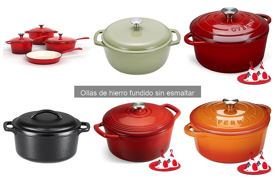 Problemas comunes al usar ollas de hierro fundido sin esmaltar