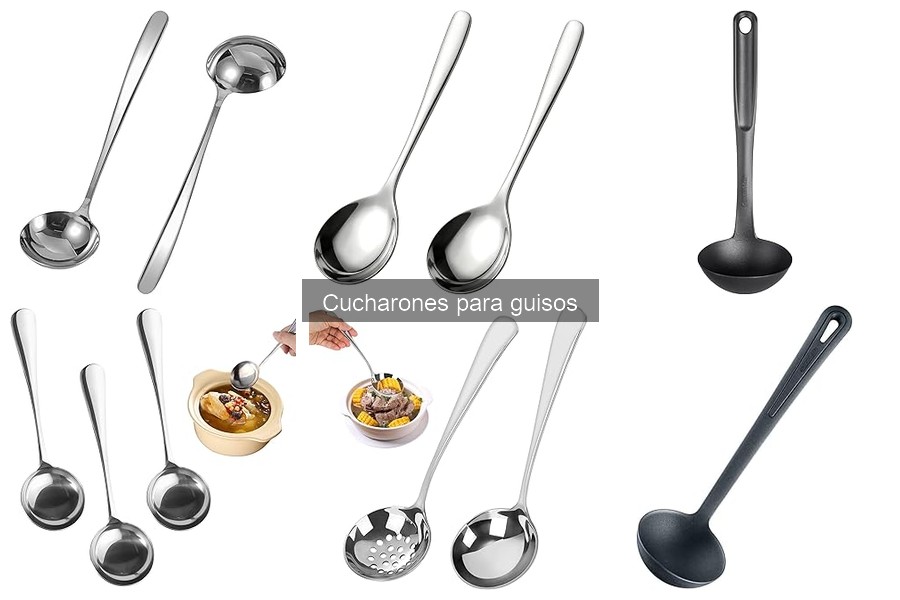 Problemas comunes con cucharones para guisos y soluciones