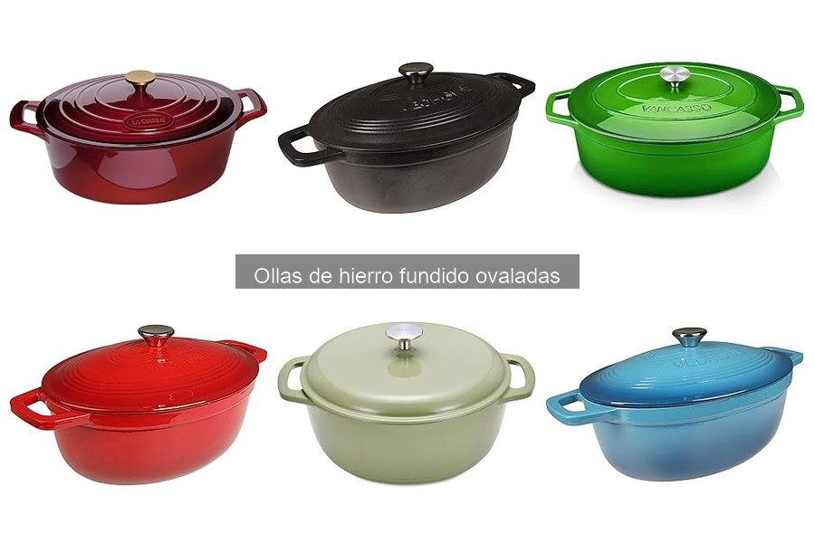 Problemas comunes con ollas de hierro fundido ovaladas
