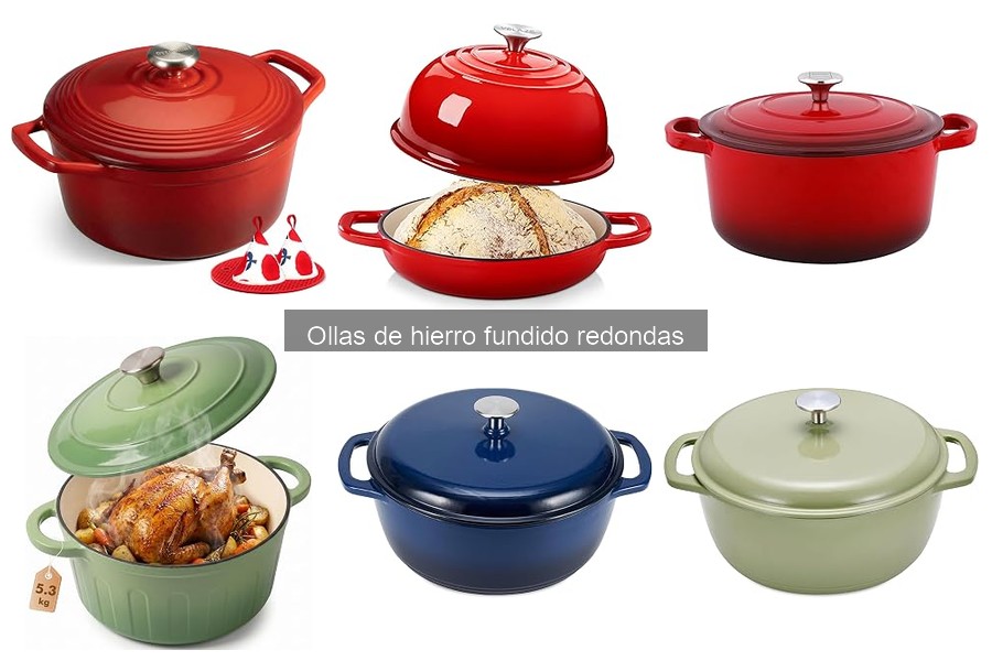 Problemas Comunes con Ollas de Hierro Fundido Redondas