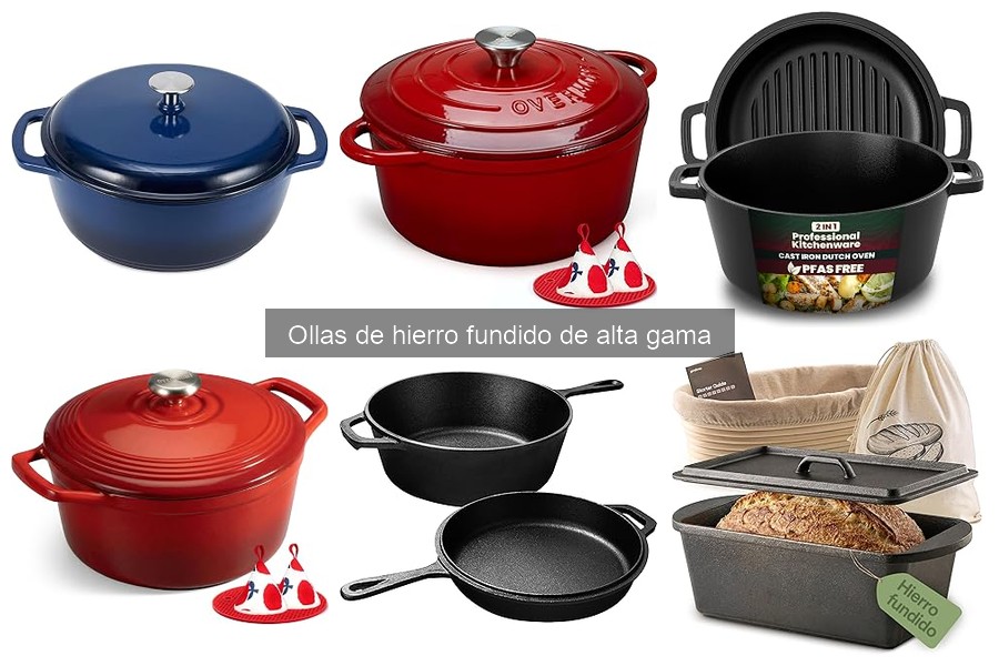 Problemas comunes con ollas de hierro fundido y soluciones