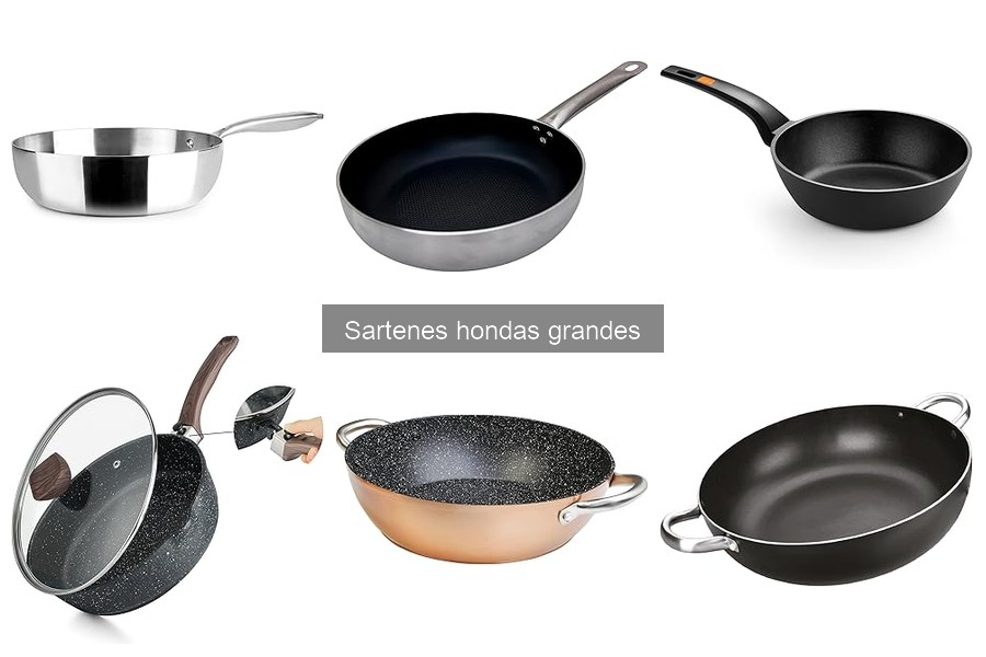 Problemas comunes con sartenes hondas grandes y soluciones
