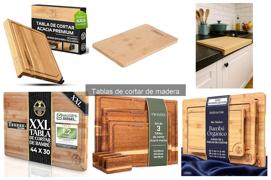 Problemas comunes con tablas de cortar de madera y soluciones
