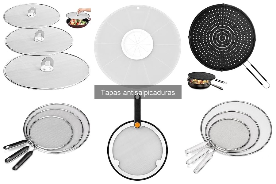 Problemas comunes con tapas antisalpicaduras y soluciones