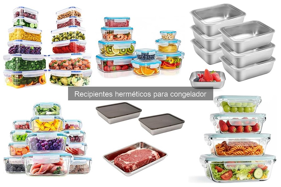Problemas comunes de recipientes herméticos para congelador